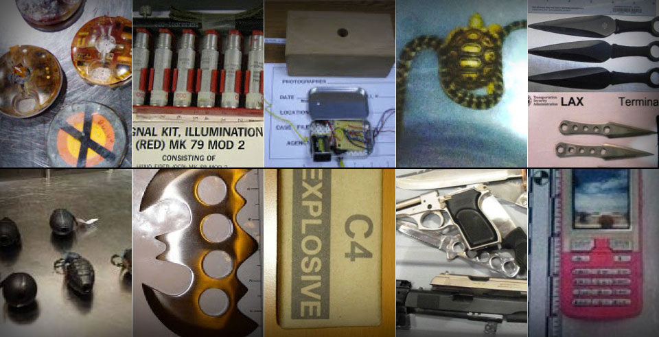 10 Crazy Things Confiscated By The TSA