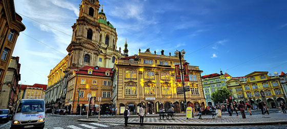 Malostranske Namesti, Prague, Czech Republic