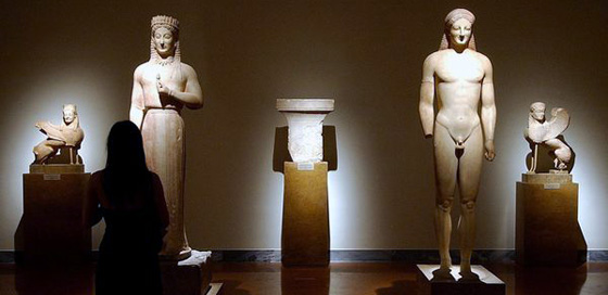 Travel to the National Archaeological Museum, Greece