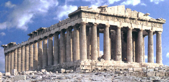 Travel to the Parthenon, Greece