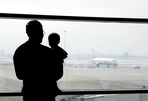 Travel, baby, airport and planes.