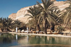 Backpacking travel Siwa Oasis, Egypt