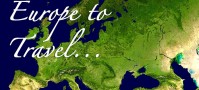 Europe Cities to Travel Backpacking Map