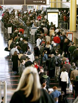 Why Travel Sucks - Long Lines for Airport Security