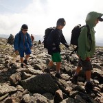 Backpackers on the Appalachian Trail
