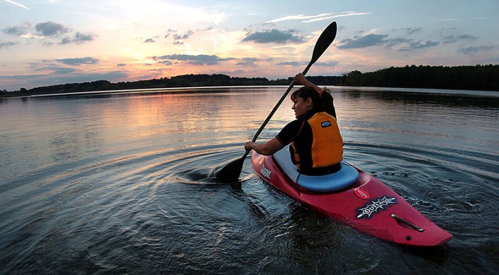 Kayaking and Backpacking Travel