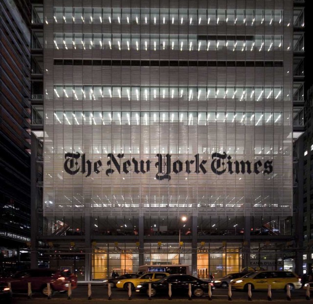 Travel to The New York Times Building, New York