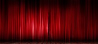 Theatre Cinema Red Curtain Wallpaper