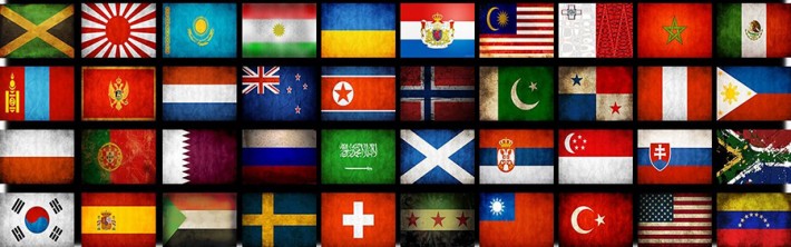 World countries flags
