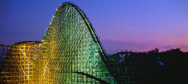 Mean Streak Roller Coaster at Cedar Point