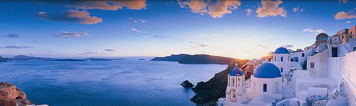 Santorini, Greece Pano